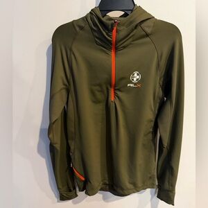 RLX Ralph Lauren men's performance half-zip or quarter-zip hoodie size small